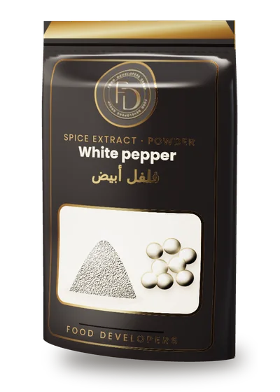 White pepper spice extract powder package by Food Developers