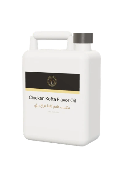 Chicken kofta oil-based flavor booster package by Food Developers
